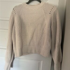 Cozy Cream Knit Sweater